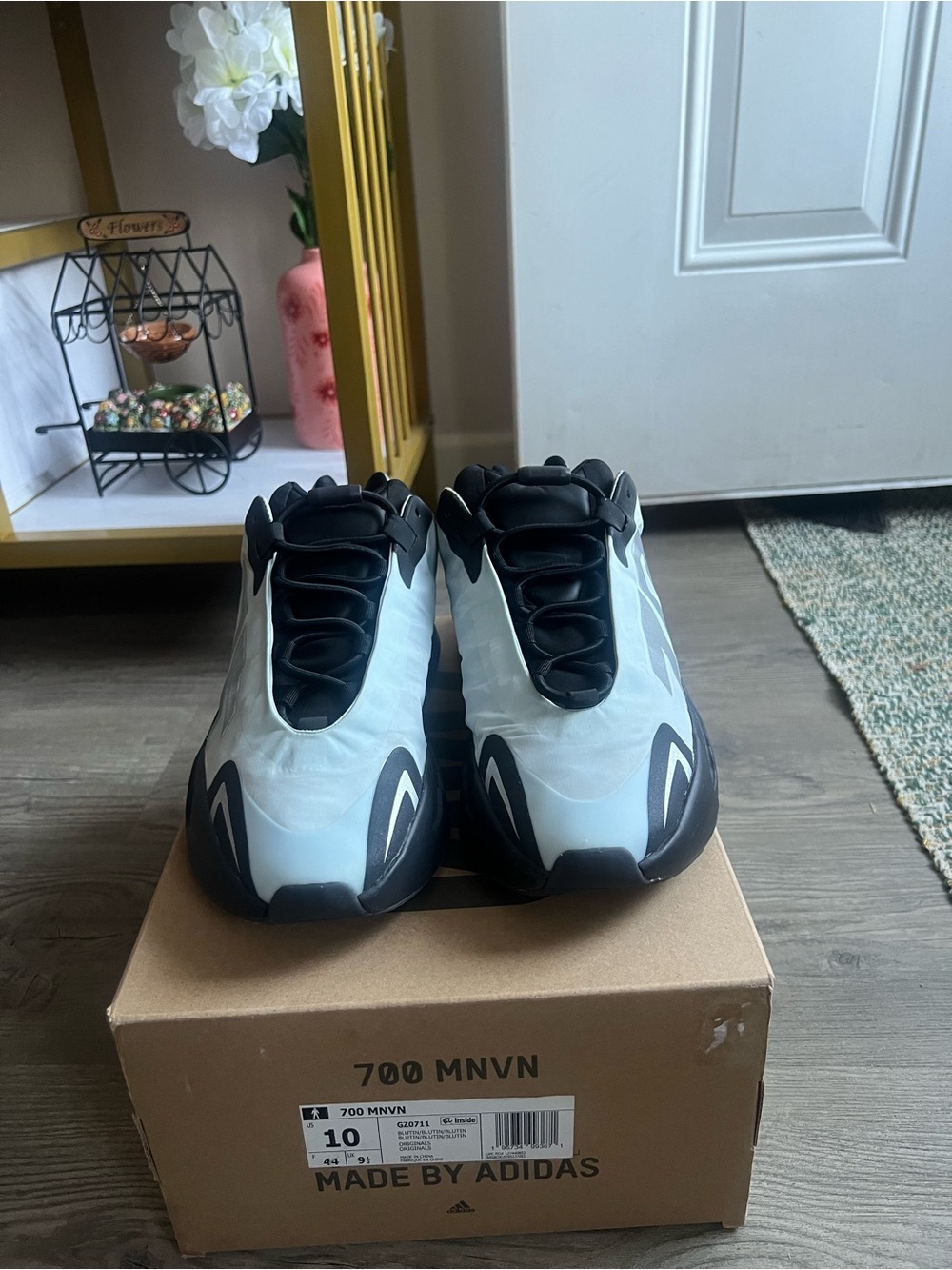 adidas Yeezy Boost 700 MNVN Men’s Blue Tint 
GZ0711 - Picture 2 of 9